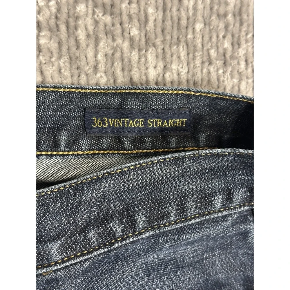 Lucky Brand Jeans Men's 363 New Vintage Straight 38x32 Blue Denim